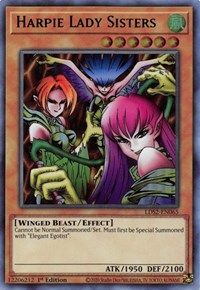 Harpie Lady Sisters (Green) [LDS2-EN065] Ultra Rare | Fandemonia Ltd