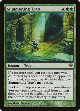 Summoning Trap [Zendikar] | Fandemonia Ltd