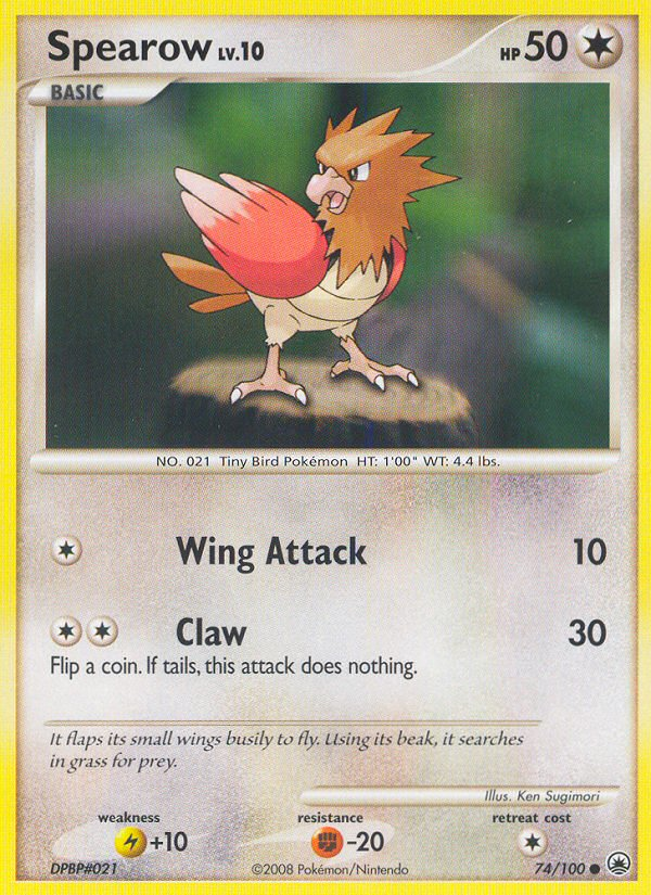 Spearow (74/100) [Diamond & Pearl: Majestic Dawn] | Fandemonia Ltd