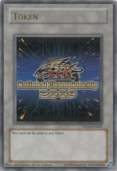 Yu-Gi-Oh 5D's 2009 National Championship Token [TKN4-EN001] Ultra Rare | Fandemonia Ltd