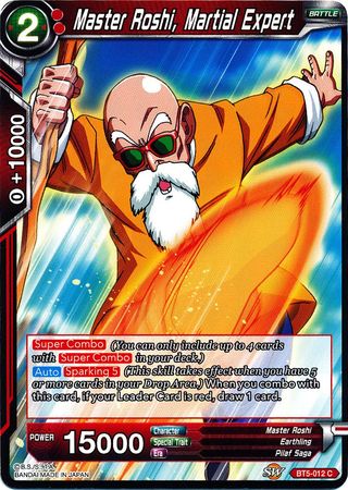 Master Roshi, Martial Expert (BT5-012) [Miraculous Revival] | Fandemonia Ltd