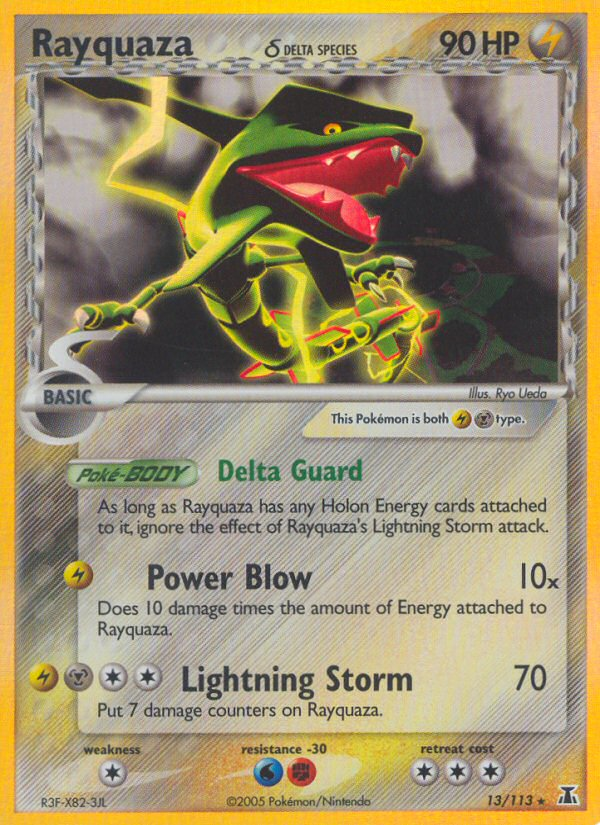 Rayquaza (13/113) (Delta Species) [EX: Delta Species] | Fandemonia Ltd