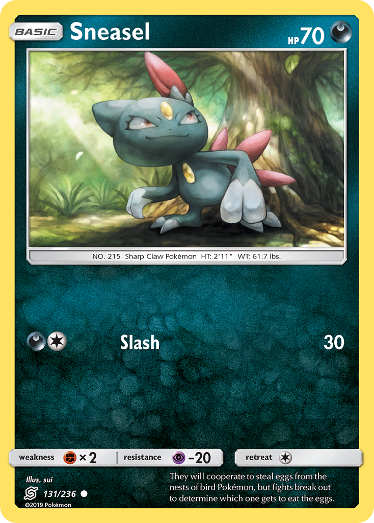 Sneasel (131/236) [Sun & Moon: Unified Minds] | Fandemonia Ltd