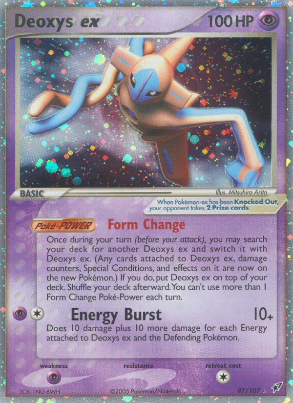 Deoxys ex (97/107) [EX: Deoxys] | Fandemonia Ltd