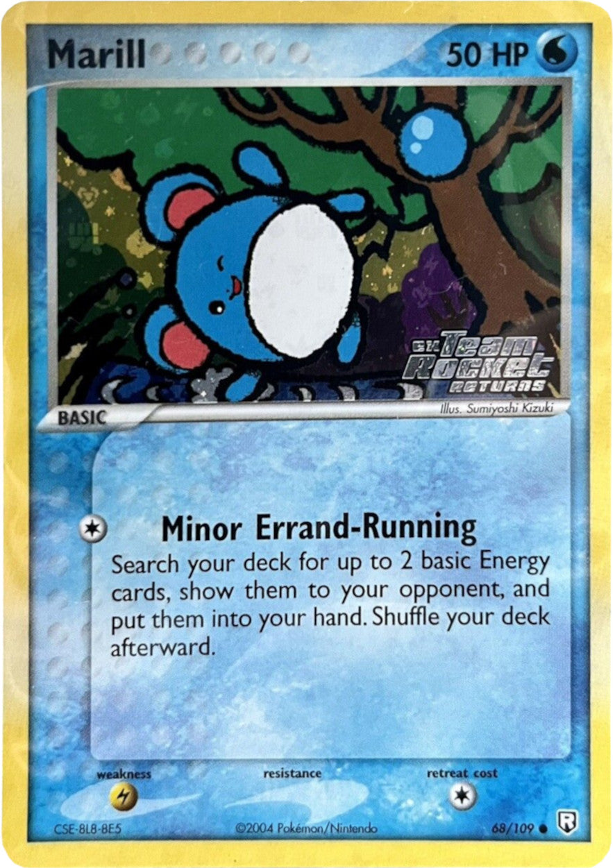 Marill (68/109) (Stamped) [EX: Team Rocket Returns] | Fandemonia Ltd