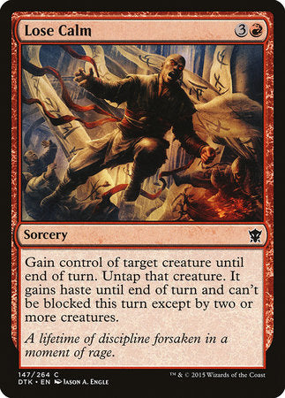 Lose Calm [Dragons of Tarkir] | Fandemonia Ltd