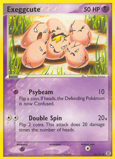 Exeggcute (33/112) [EX: FireRed & LeafGreen] | Fandemonia Ltd