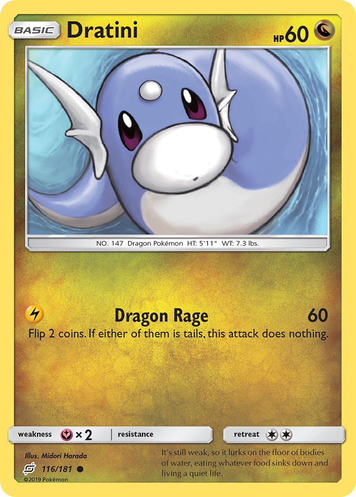 Dratini (116/181) [Sun & Moon: Team Up] | Fandemonia Ltd