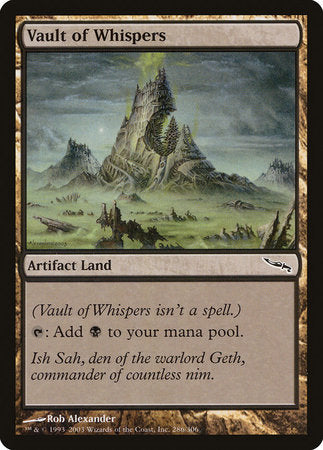 Vault of Whispers [Mirrodin] | Fandemonia Ltd