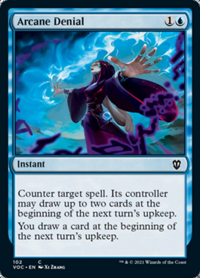 Arcane Denial [Innistrad: Crimson Vow Commander] | Fandemonia Ltd