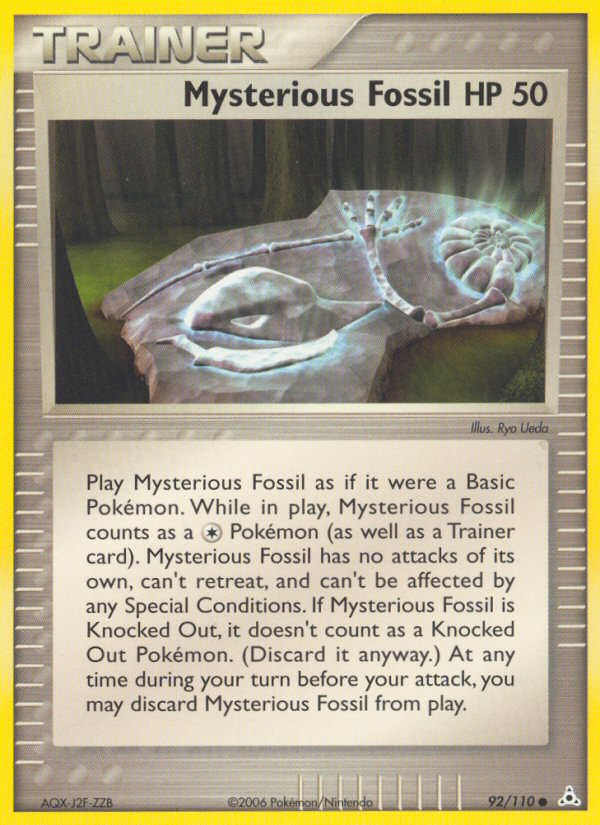 Mysterious Fossil (92/110) [EX: Holon Phantoms] | Fandemonia Ltd