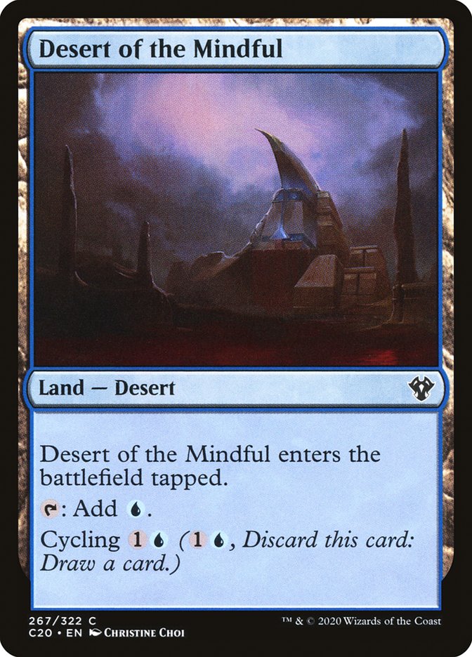 Desert of the Mindful [Commander 2020] | Fandemonia Ltd