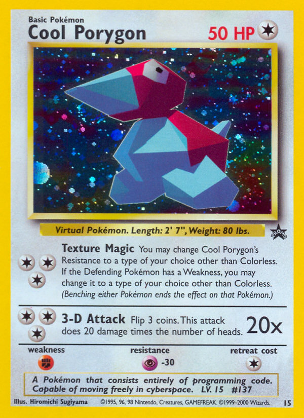 Cool Porygon (15) [Wizards of the Coast: Black Star Promos] | Fandemonia Ltd