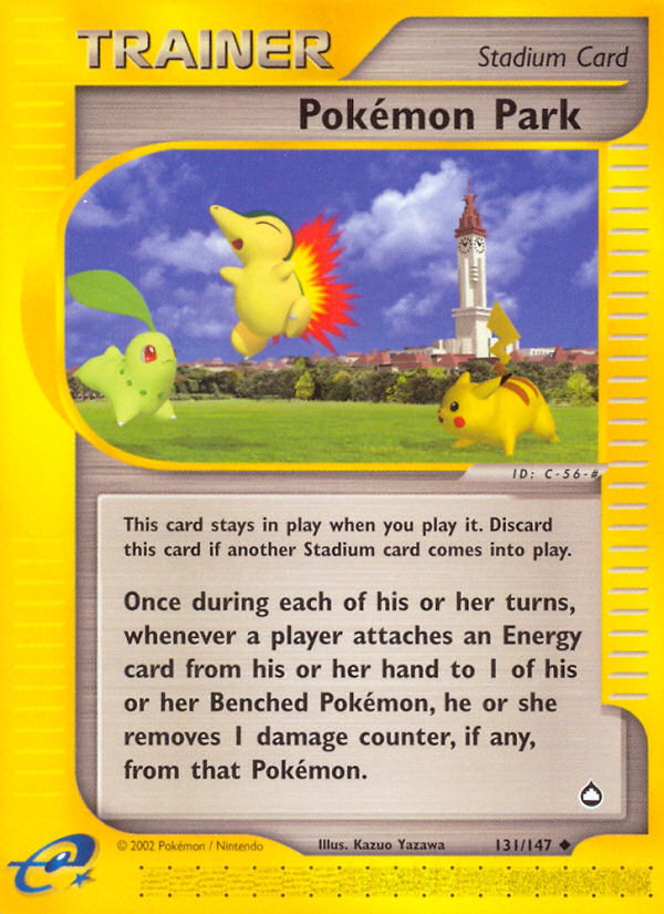 Pokemon Park (131/147) [Aquapolis] | Fandemonia Ltd