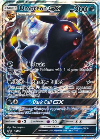 Umbreon GX (SM36) (Jumbo Card) [Sun & Moon: Black Star Promos] | Fandemonia Ltd