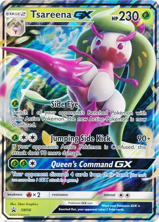 Tsareena GX (SM56) (Jumbo Card) [Sun & Moon: Black Star Promos] | Fandemonia Ltd