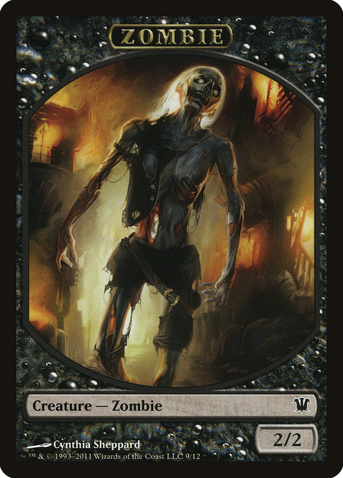 Zombie (9/12) [Innistrad Tokens] | Fandemonia Ltd