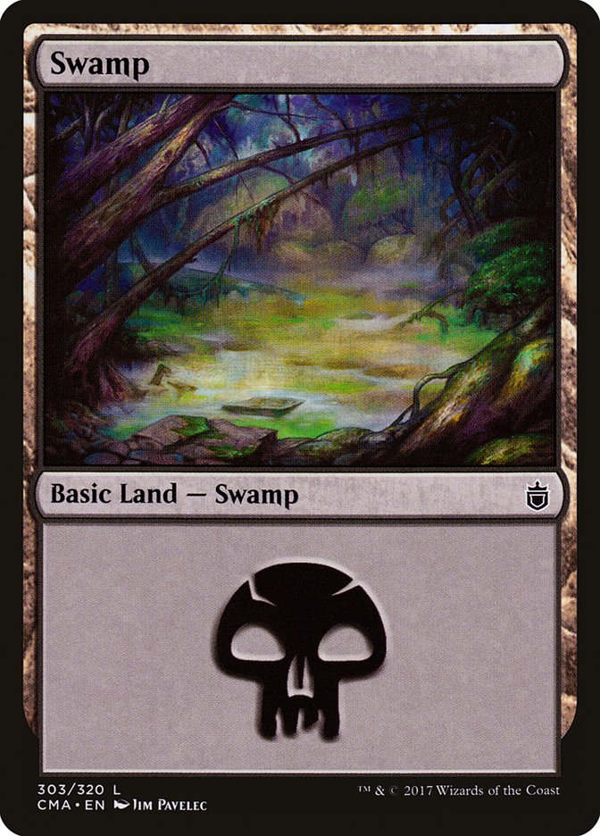 Swamp (303) [Commander Anthology] | Fandemonia Ltd