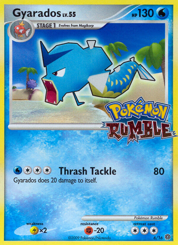 Gyarados (6/16) [Pokémon Rumble] | Fandemonia Ltd