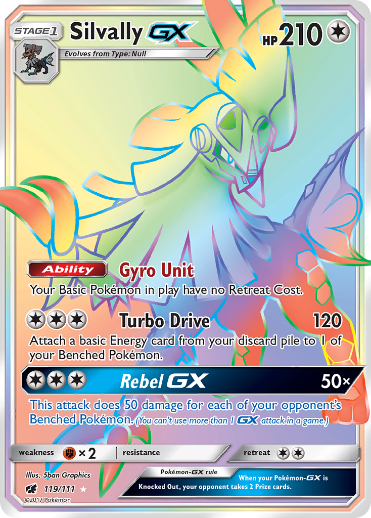 Silvally GX (119/111) [Sun & Moon: Crimson Invasion] | Fandemonia Ltd