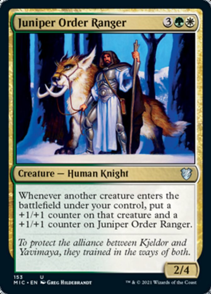 Juniper Order Ranger [Innistrad: Midnight Hunt Commander] | Fandemonia Ltd