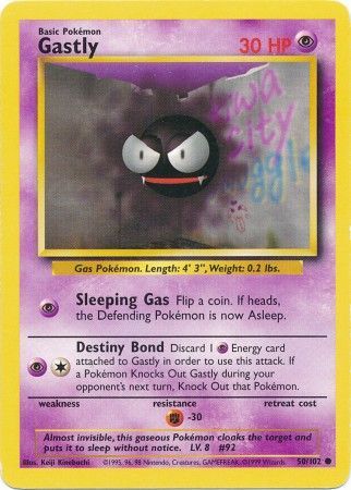 Gastly (50/102) [Base Set Unlimited] | Fandemonia Ltd