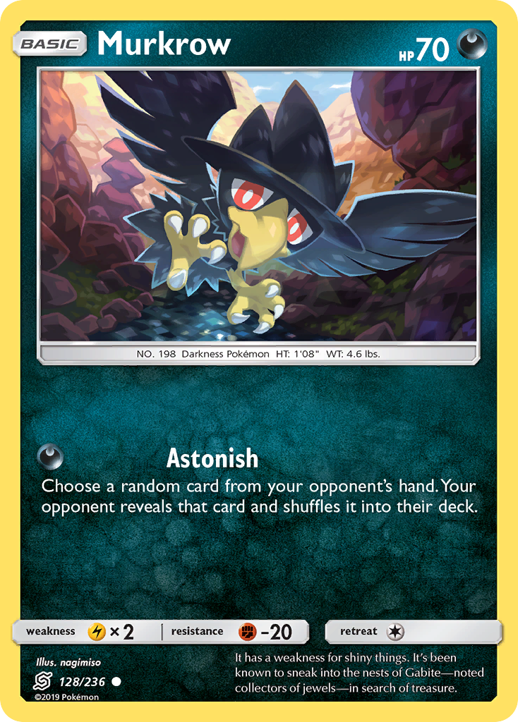 Murkrow (128/236) [Sun & Moon: Unified Minds] | Fandemonia Ltd