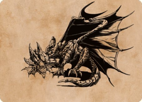 Ancient Copper Dragon Art Card (52) [Commander Legends: Battle for Baldur's Gate Art Series] | Fandemonia Ltd