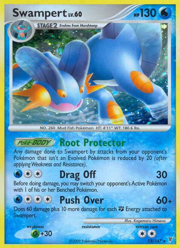 Swampert (12/147) (Theme Deck Exclusive) [Platinum: Supreme Victors] | Fandemonia Ltd