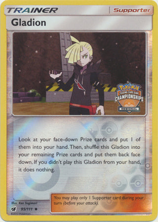 Gladion (95/111) (Regional Championship Promo) [Sun & Moon: Crimson Invasion] | Fandemonia Ltd