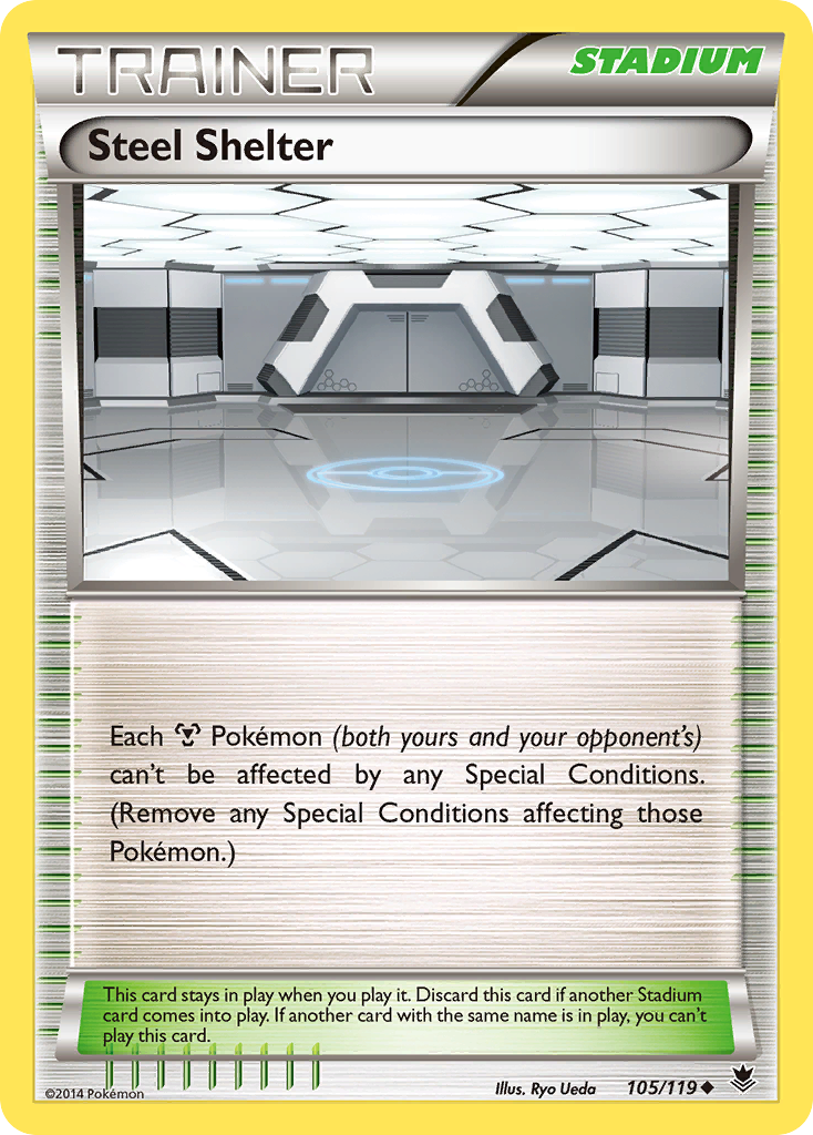 Steel Shelter (105/119) [XY: Phantom Forces] | Fandemonia Ltd