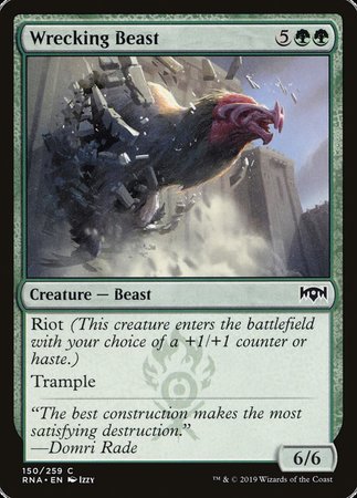 Wrecking Beast [Ravnica Allegiance] | Fandemonia Ltd