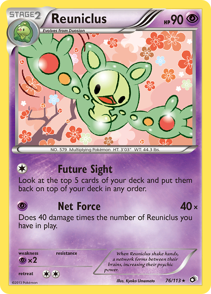 Reuniclus (76/113) [Black & White: Legendary Treasures] | Fandemonia Ltd