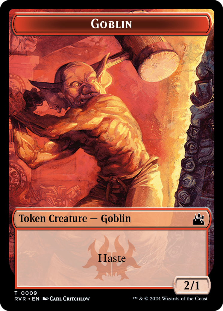 Goblin Token (0009) [Ravnica Remastered Tokens] | Fandemonia Ltd