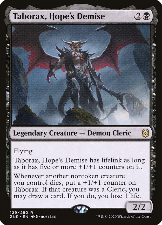 Taborax, Hope's Demise (Promo Pack) [Zendikar Rising Promos] | Fandemonia Ltd