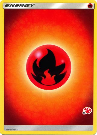 Fire Energy (Charizard Stamp #17) [Battle Academy 2020] | Fandemonia Ltd