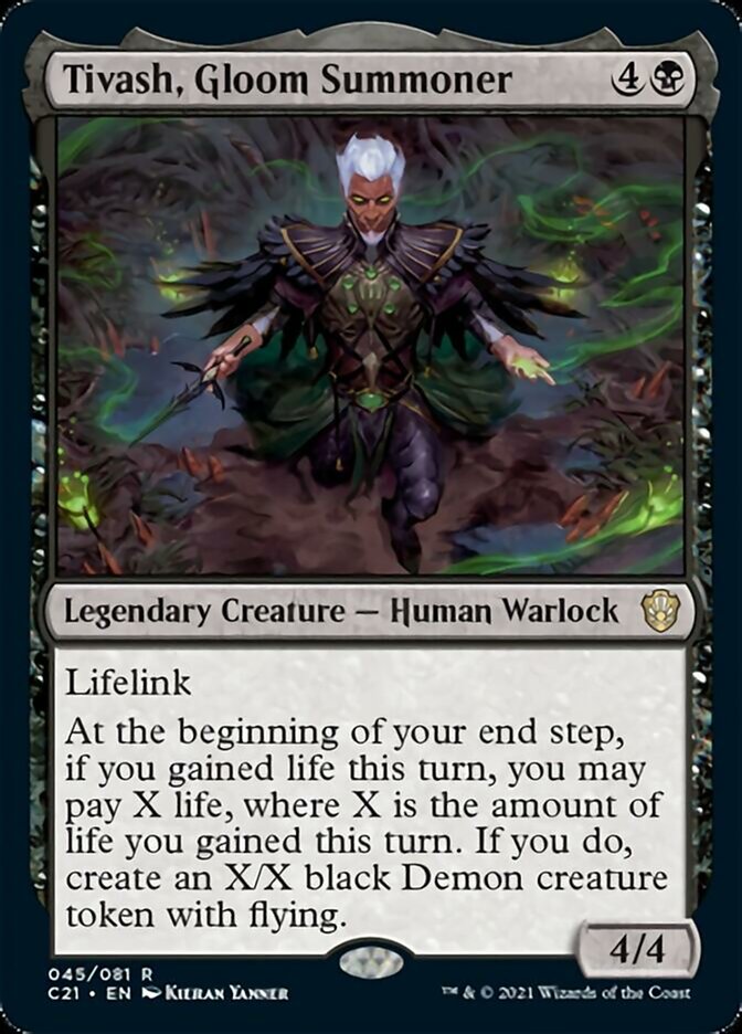 Tivash, Gloom Summoner [Commander 2021] | Fandemonia Ltd