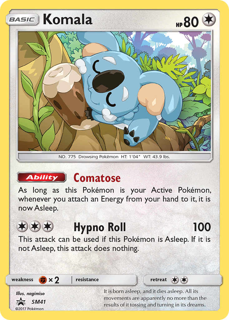 Komala (SM41) [Sun & Moon: Black Star Promos] | Fandemonia Ltd