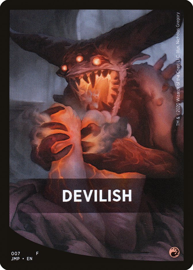 Devilish Theme Card [Jumpstart Front Cards] | Fandemonia Ltd