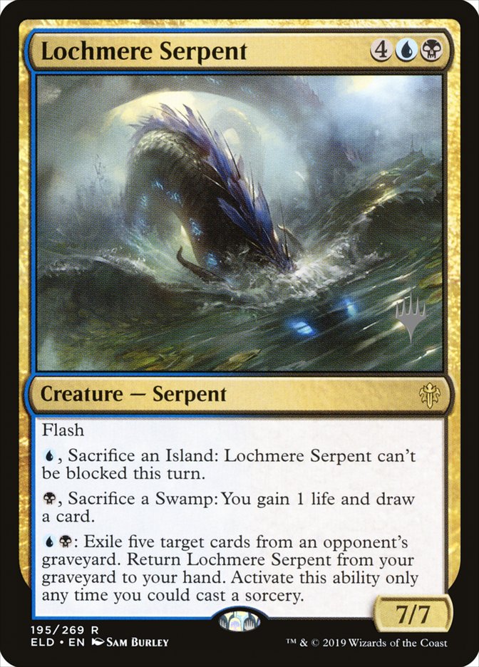 Lochmere Serpent (Promo Pack) [Throne of Eldraine Promos] | Fandemonia Ltd