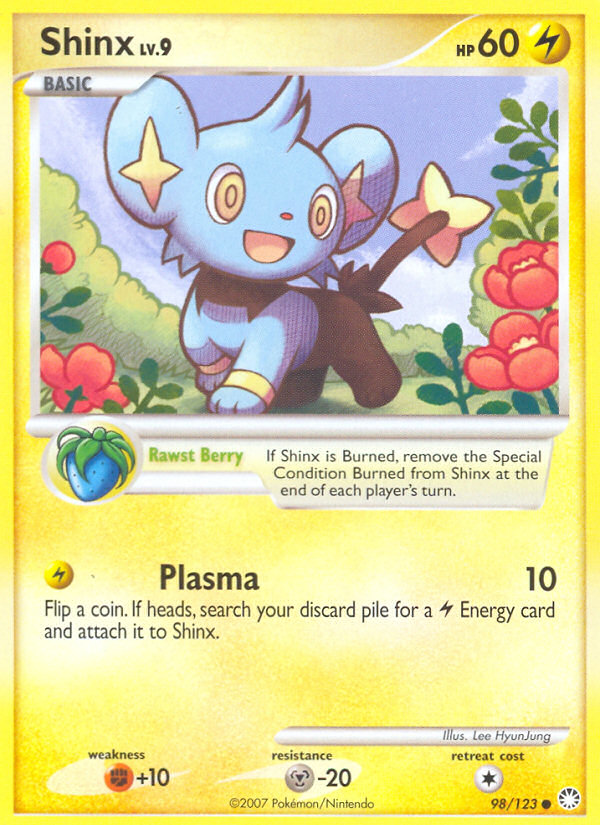 Shinx (98/123) [Diamond & Pearl: Mysterious Treasures] | Fandemonia Ltd