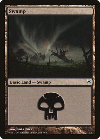 Swamp (78) [Duel Decks: Sorin vs. Tibalt] | Fandemonia Ltd