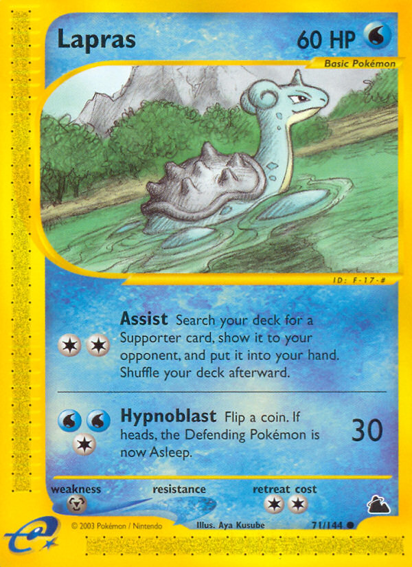 Lapras (71/144) [Skyridge] | Fandemonia Ltd