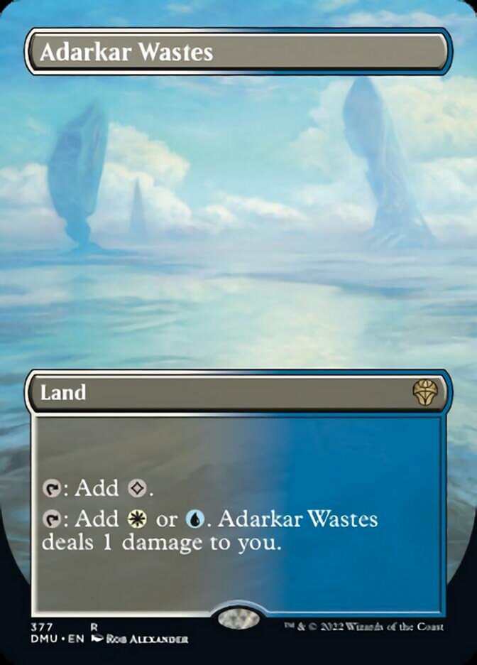 Adarkar Wastes (Borderless Alternate Art) [Dominaria United] | Fandemonia Ltd