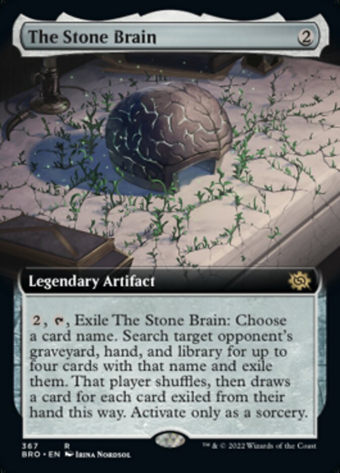 The Stone Brain (Extended Art) [The Brothers' War] | Fandemonia Ltd