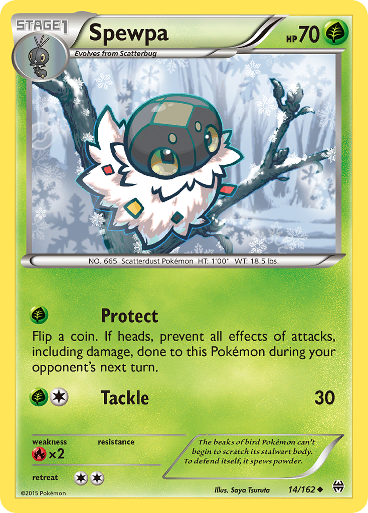 Spewpa (14/162) [XY: BREAKthrough] | Fandemonia Ltd