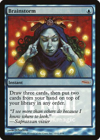 Brainstorm [Friday Night Magic 2004] | Fandemonia Ltd