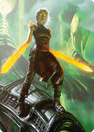 Nahiri, the Unforgiving Art Card [Phyrexia: All Will Be One Art Series] | Fandemonia Ltd