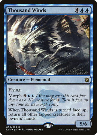 Thousand Winds [Khans of Tarkir Promos] | Fandemonia Ltd