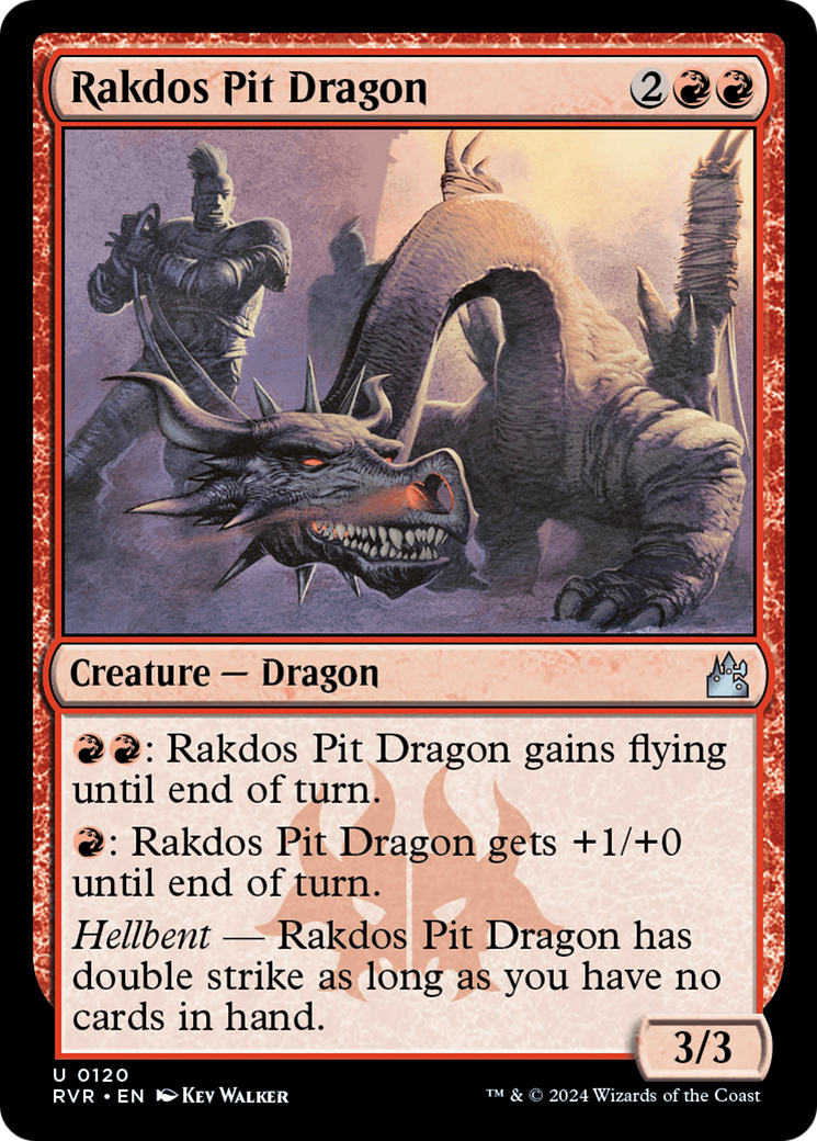 Rakdos Pit Dragon [Ravnica Remastered] | Fandemonia Ltd